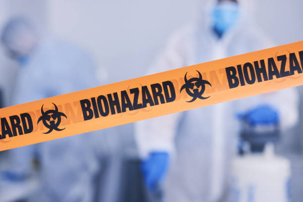 Professional Biohazard Cleanup technician working in The Villages, FL